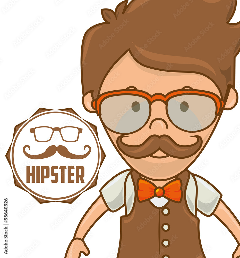 Hipster accesories design