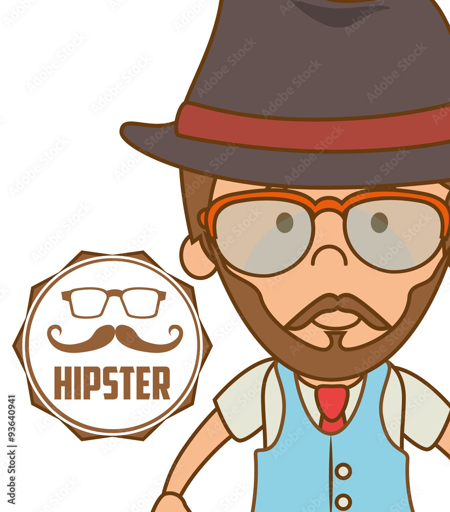 Hipster accesories design