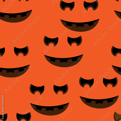 Jointless smiles on orange