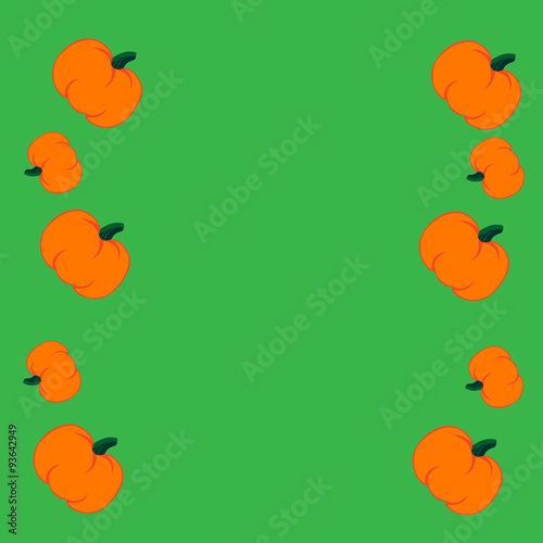 Pumpkins left and right