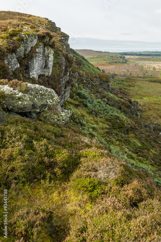 Great Wanney Crag. Northumberland. England. UK.