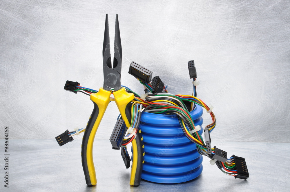Tools and components of electrical installations