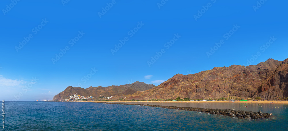 Beach Teresitas in Tenerife - Canary Islands Beach Teresitas in Tenerife - Canary Islands