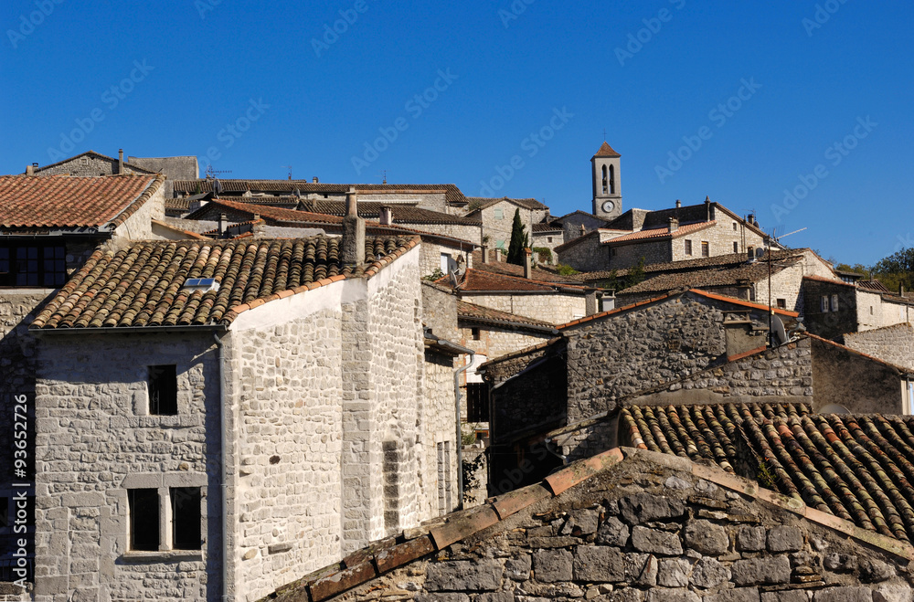 Village of Balazuc,Provence,  France