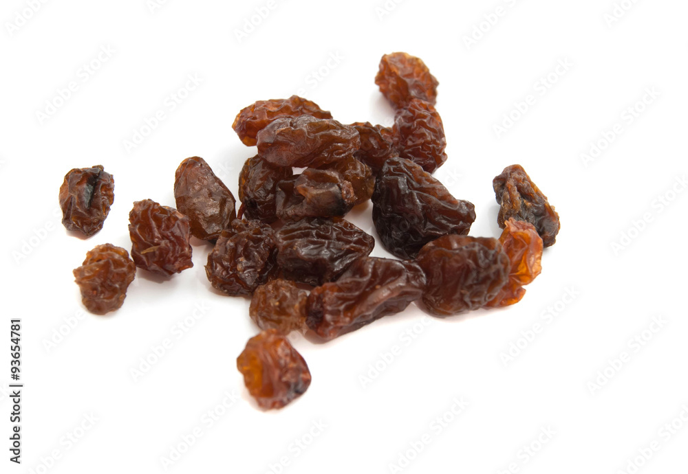 heap of tasty raisins