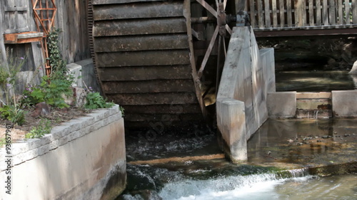 water wheel steel turn P HD 1972 photo