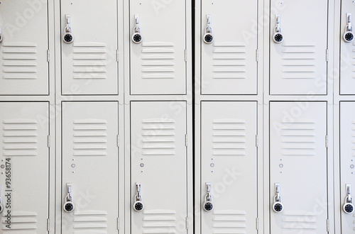 lockers in gym