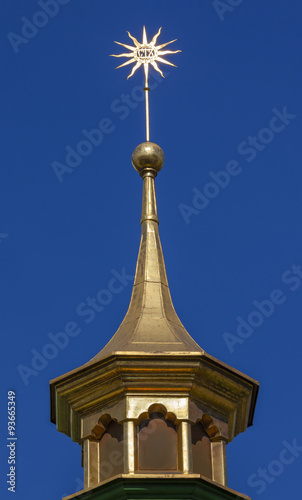 Saint Sophia Sofia Cathedral Spire Star Kiev Ukraine photo