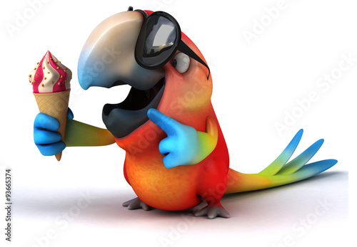 Fun parrot