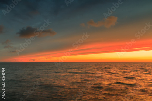 Baltic sea in evening © Geraldas