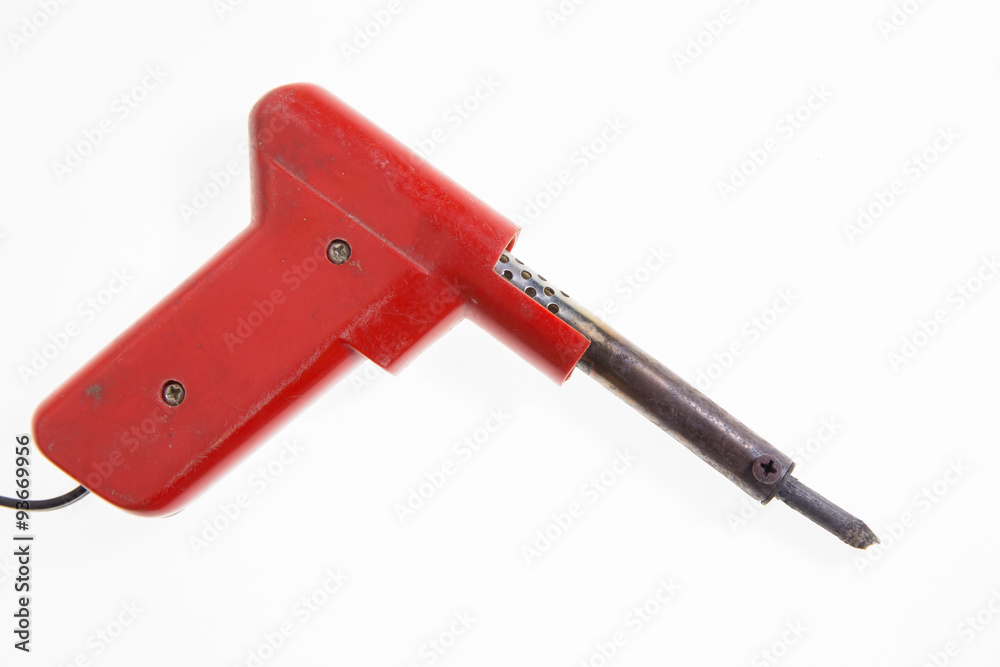 New red soldering gun