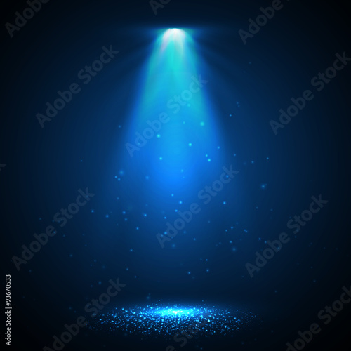 Spotlight. Vector illustration