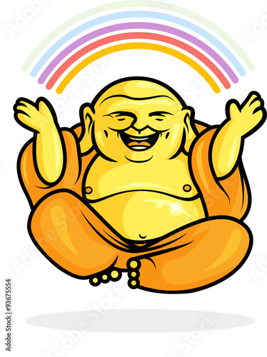 Happy Buddha Rainbow