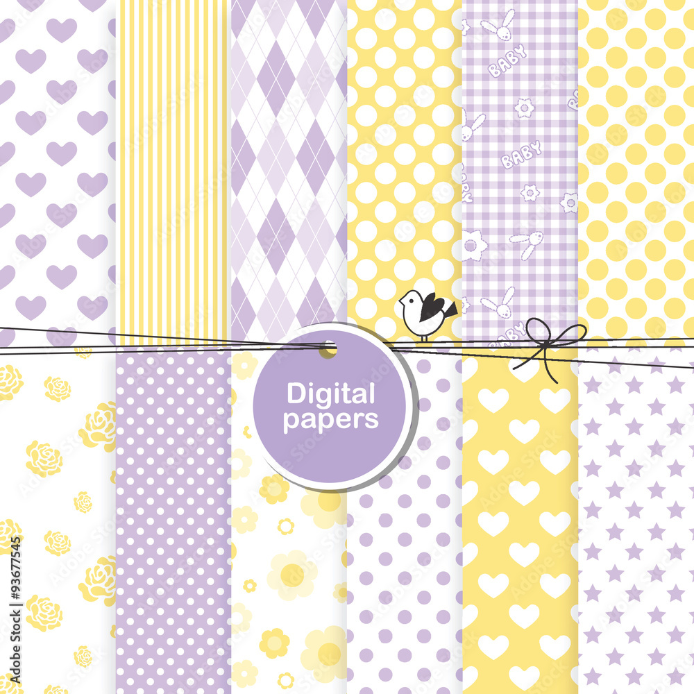 Set of digital paper
