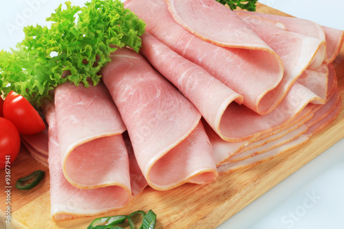 slices of ham