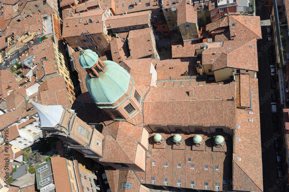 Bologna vista dall'alto