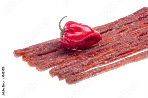 Cañitas de chorizo