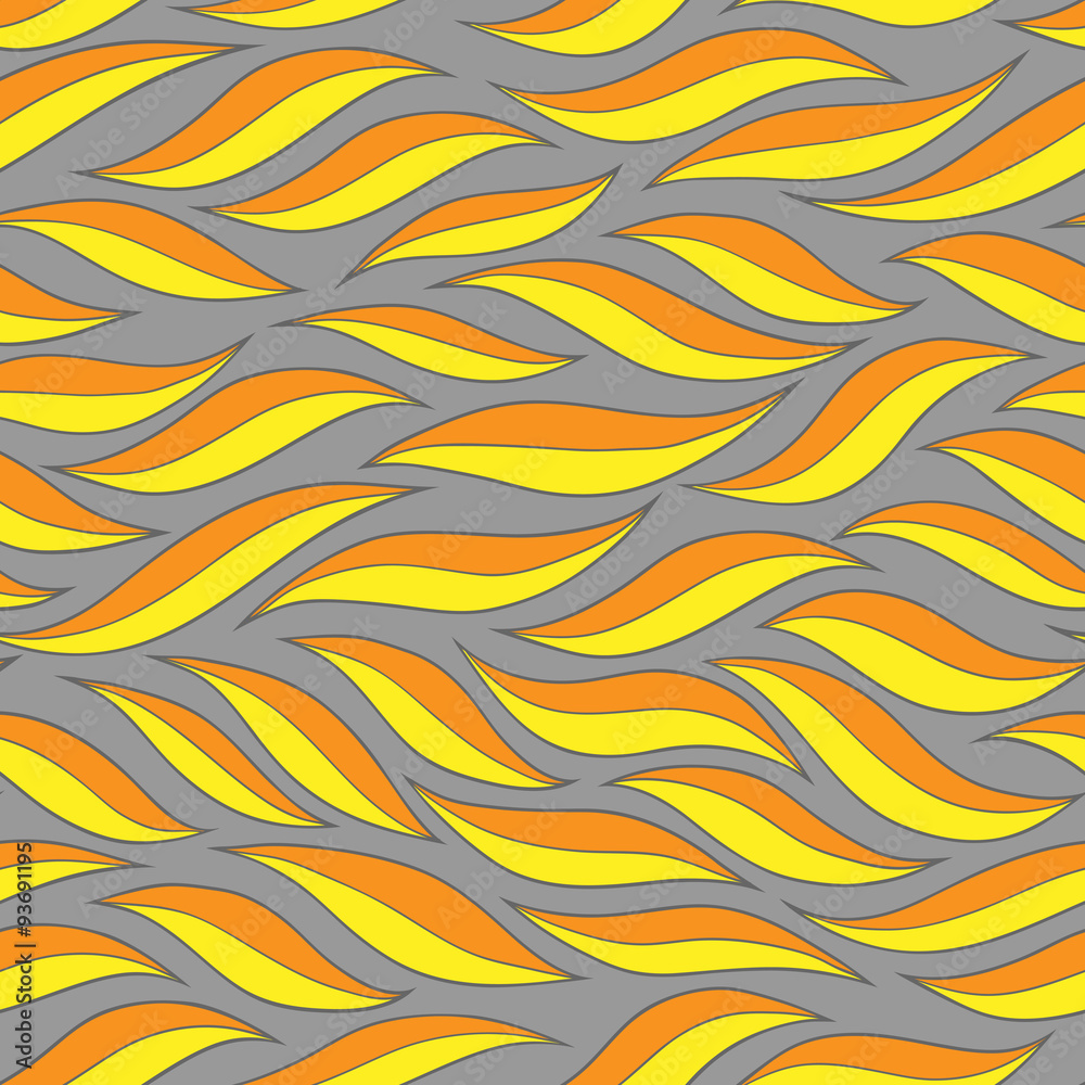 abstract two-tone gray yellow leaves abstract two-tone gray yellow leaves