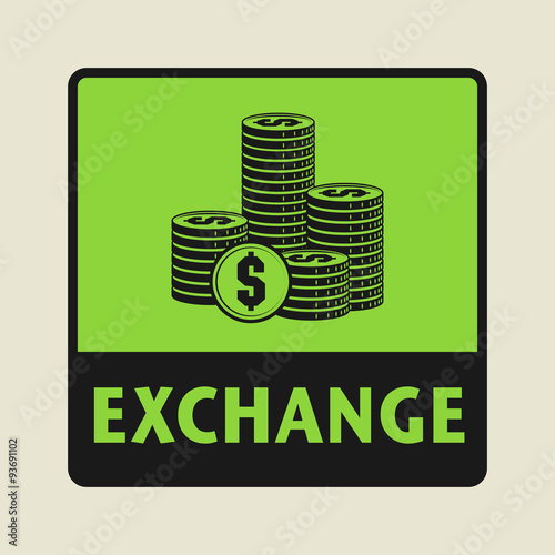 Exchange icon or sign