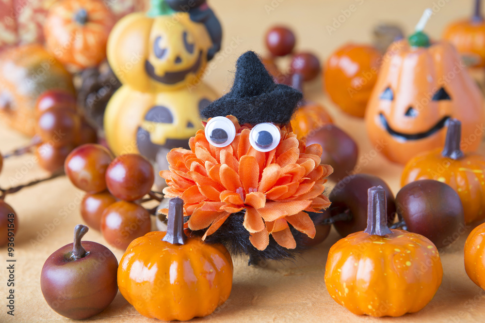 ハロウィンの飾り