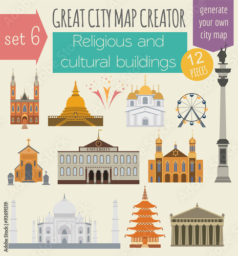 Great city map creator. House constructor. House, cafe, restaura