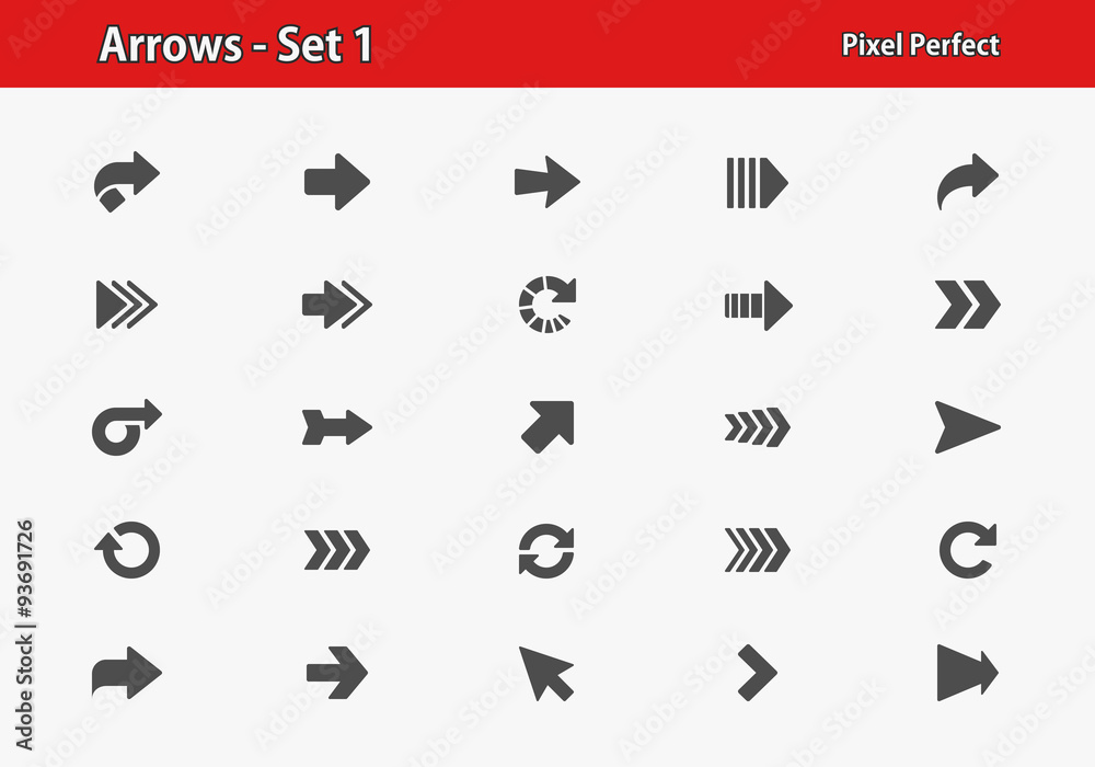 Arrows Icons. Professional, pixel perfect icons optimized for both large and small resolutions. EPS 8 format. Arrows Icons. Professional, pixel perfect icons optimized for both large and small resolutions. EPS 8 format.