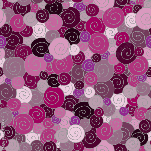 abstract pink grey circles background