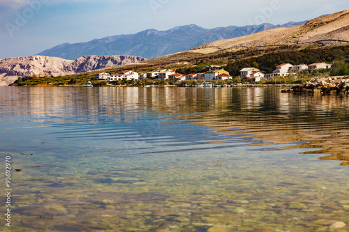 Croatia, adriatic sea background beach