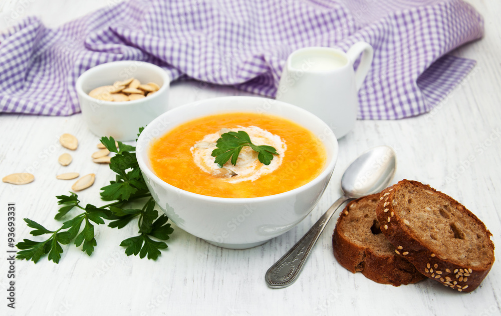 Pumpkin soup Pumpkin soup