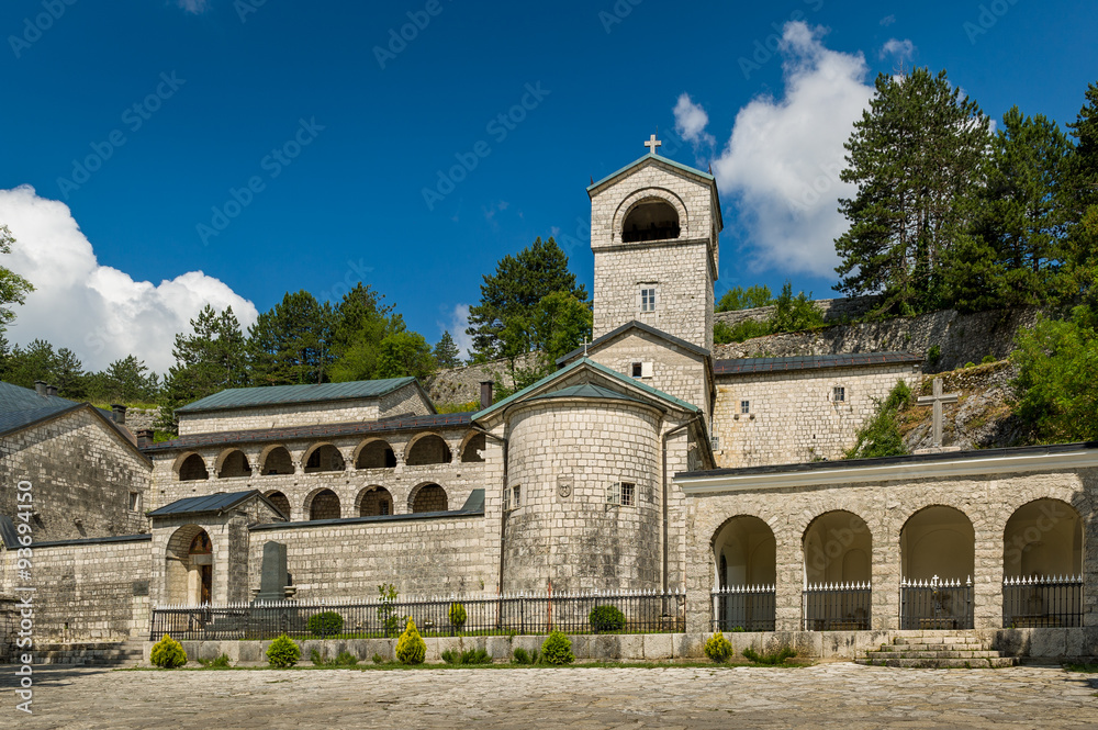 Cetinje old Monastery Nativity of the Blessed Virgin Mary, Montenegro