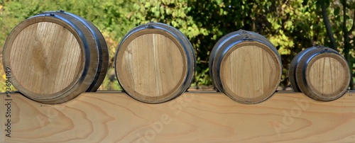  batteria di botti per aceto balsamico tradizionale di Modena