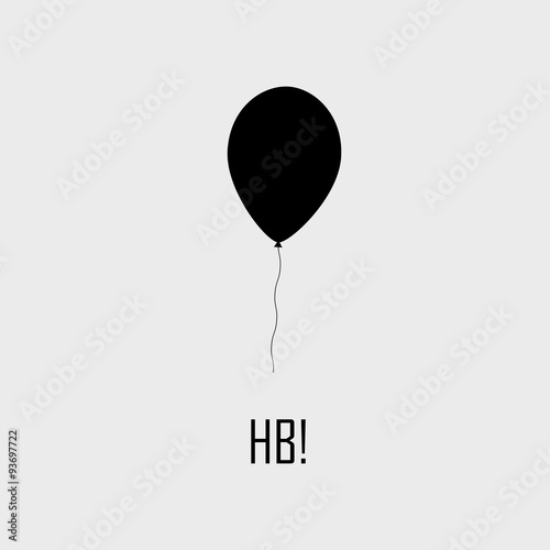 Black air balloon