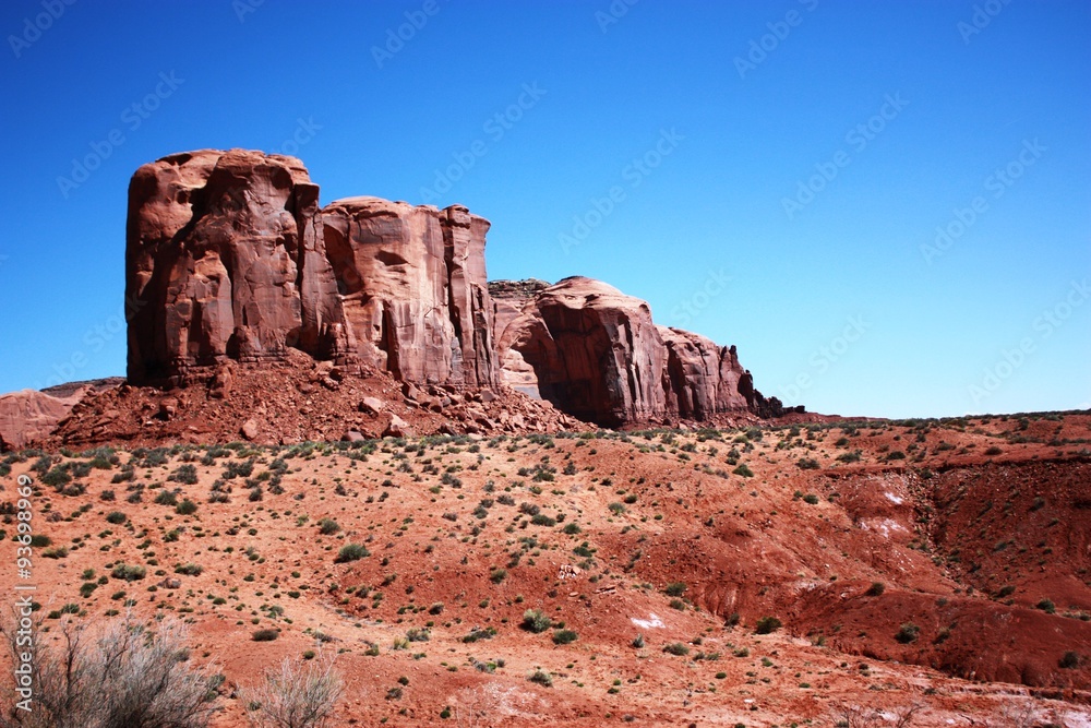 The Camel Butte in Monument Valley, USA 