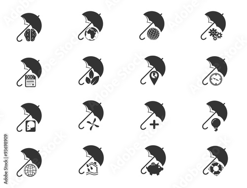 Insurance icons