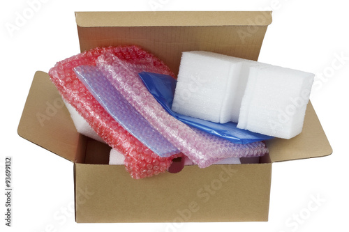 The modern plastic  packing materials