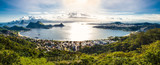 View of Rio de Janeiro and Guanabara Bay from the Cidade Park in