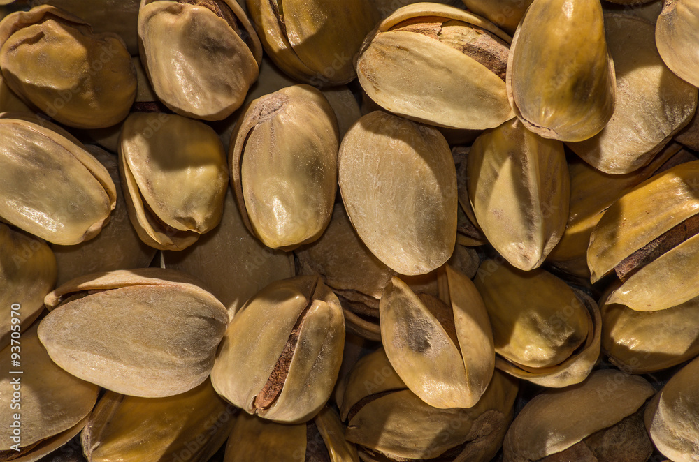 Dried pistachio for the background Dried pistachio for the background