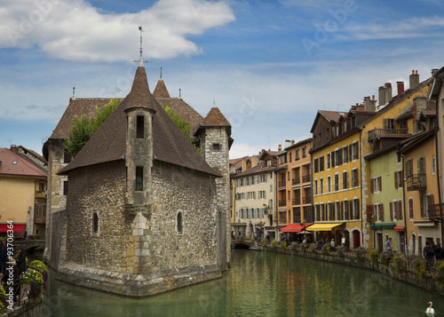 Canal at Annecy in France