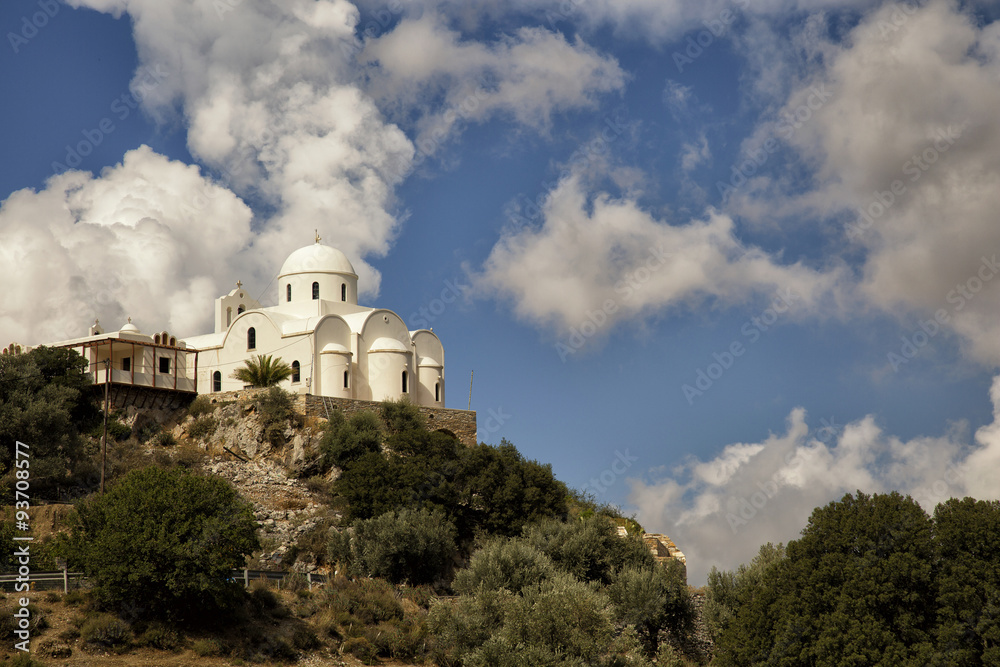 Greek church in Naxos, Greece