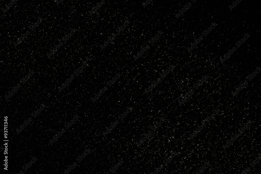 Abstract dark glitter lights background.
