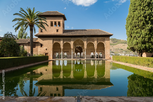 Les splendeurs de l'Alhambra à Grenade en Andalousie.