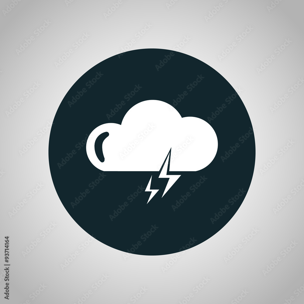 Storm weather icon Storm weather icon