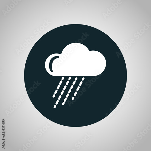 Rainy weather icon