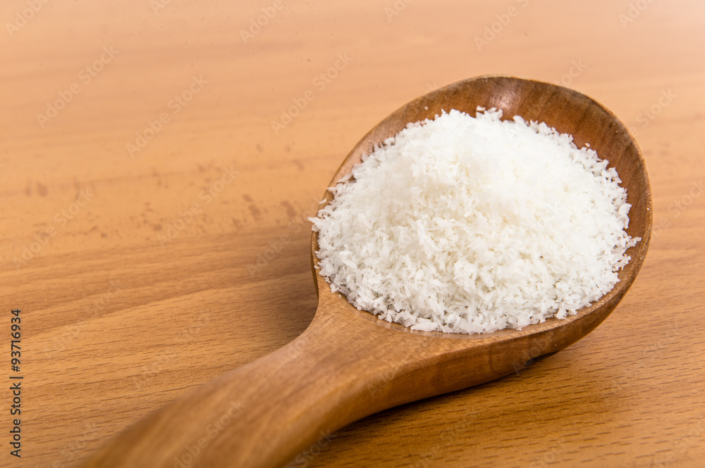 Grated coconut