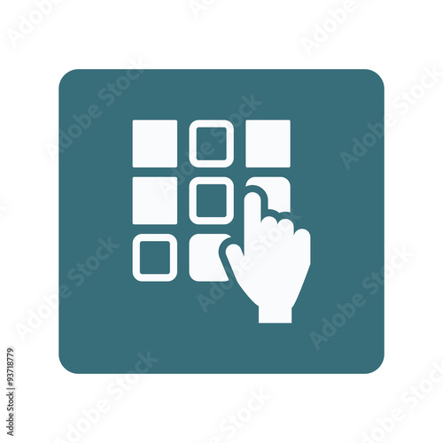 Security code icon