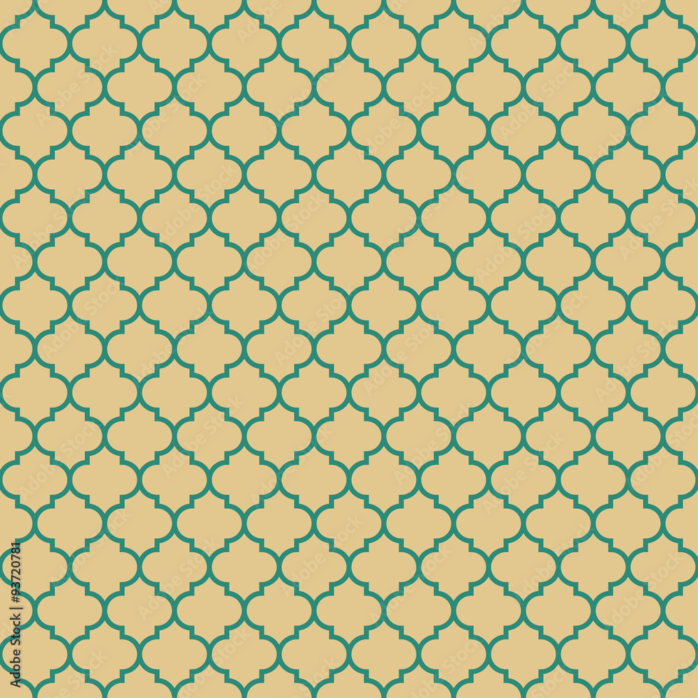 Naklejka premium quatrefoil pattern