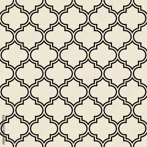 quatrefoil pattern  decorative framework