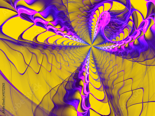 Abstract fractal background