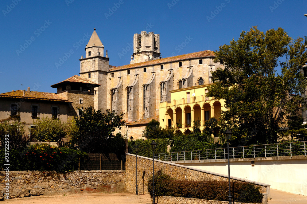 Sant Genis Church, Torroella de Montgri, Girona, Spain