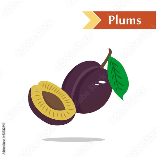 the violet plums